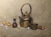 Diana K Gibson still life oil painting 